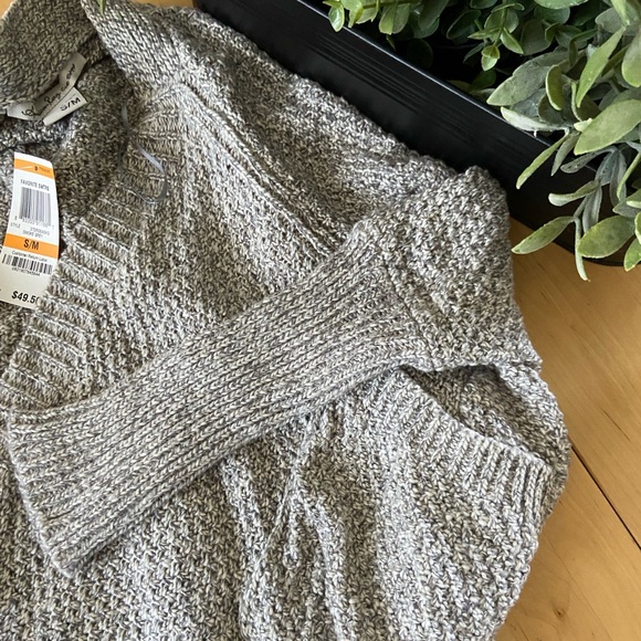 American Rag Cardigan Heathered Knit Size S/M - Picture 5 of 6